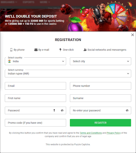 sign up at 888 starz