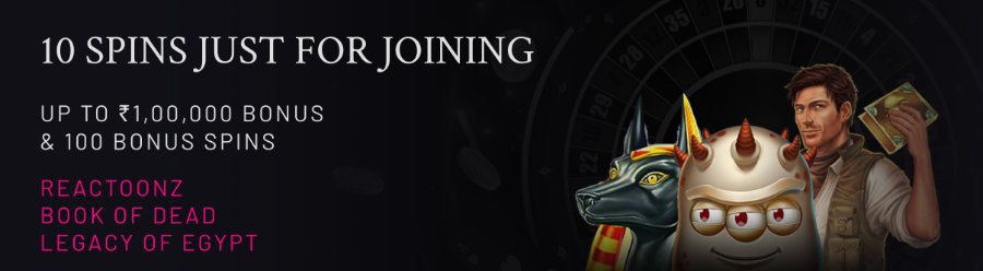 India online casino PlayGrand welcome bonus offer no deposit free spins