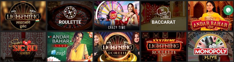 Rajbet online casino India live casino