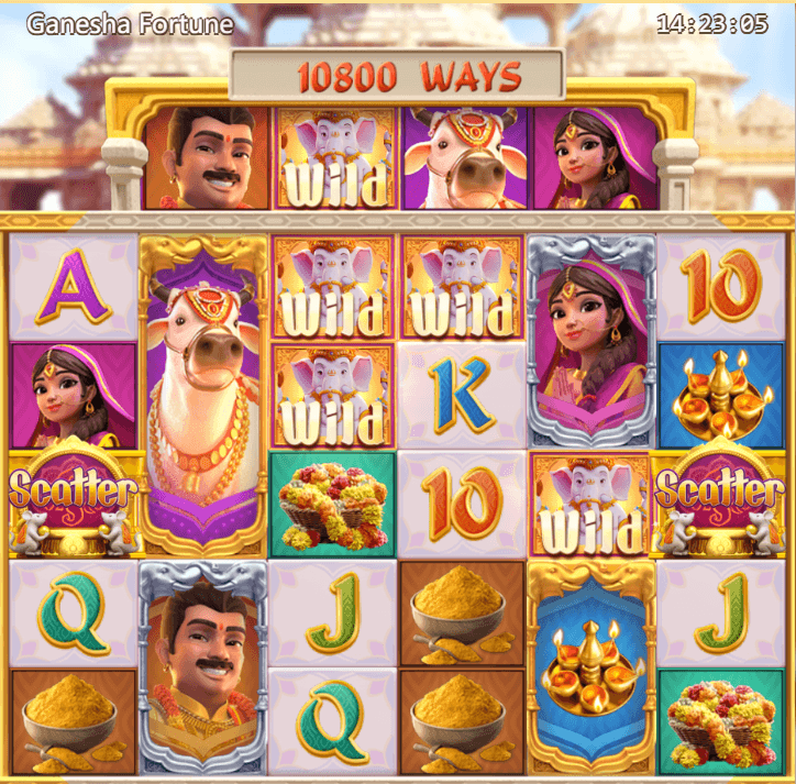 ganesha fortune payout symbols