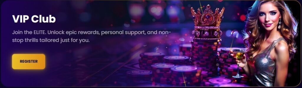 vip club at BiggerZ casino