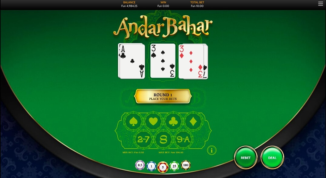 andar bahar card game online One Touch Andar Bahar
