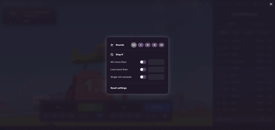 aviatrix autoplay option example
