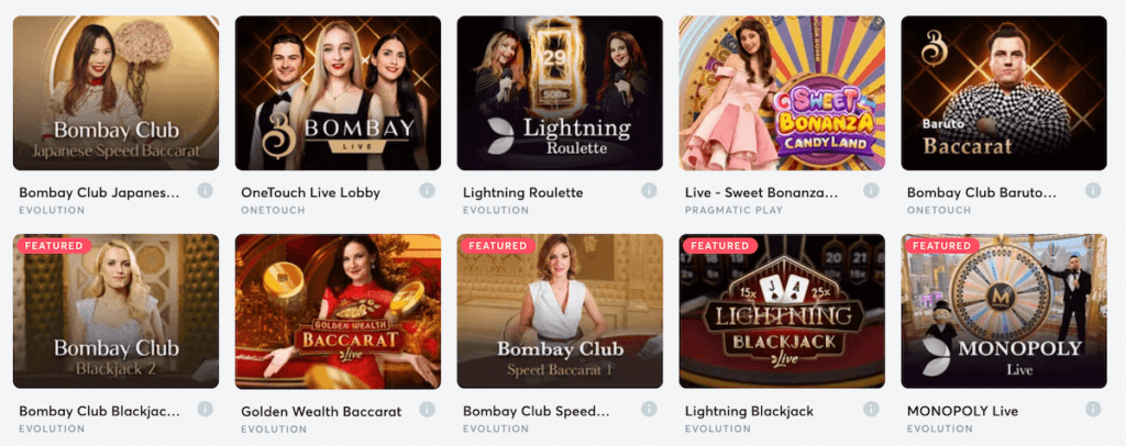 bitcasino.io live casino india