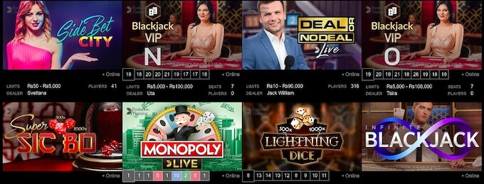Join Bons Casino Bons Live Casino