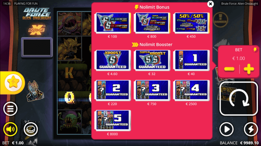 brute force bonus buy