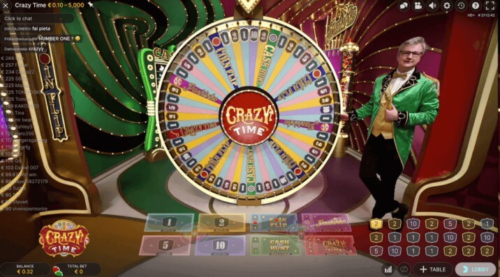 crazy time deal casino game review