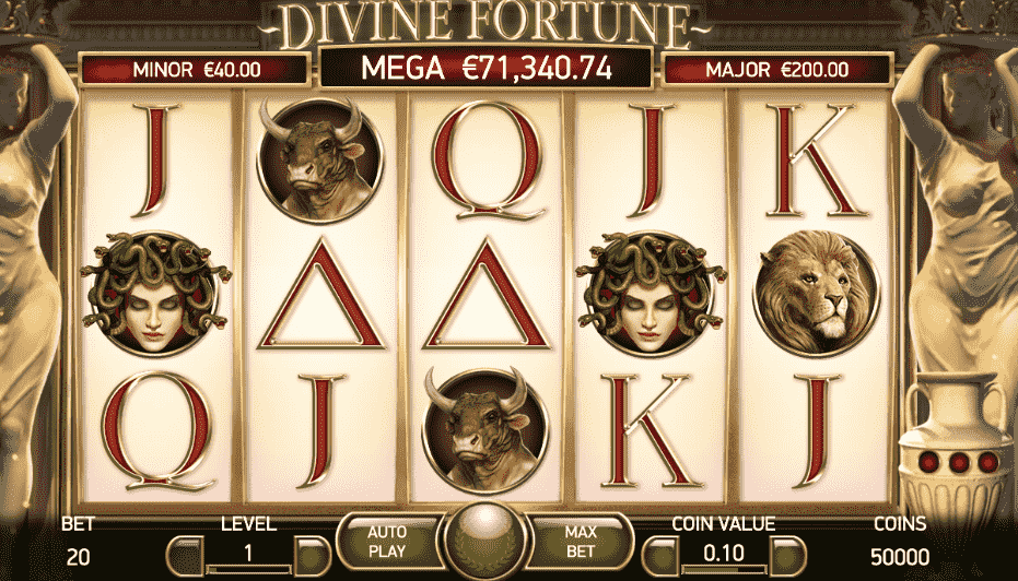 Play Divine Fortune Divine Fortune Symbols