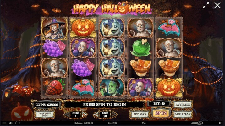 happy halloween slot play'n go india