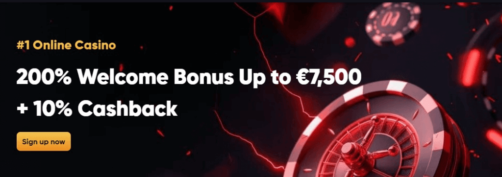 Welcome bonus at Instant Casino