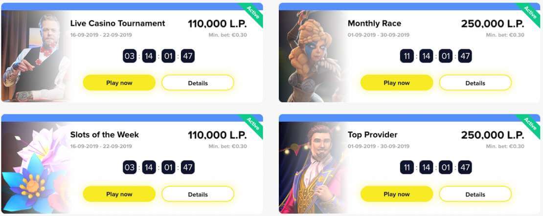 lightcasino tournaments LightCasino Tournaments