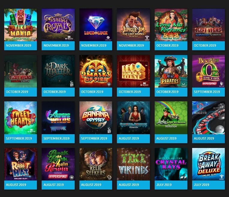 Games at Microgaming casinos Microgaming India