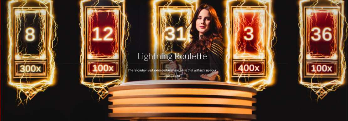 Play Lightnining Roulette Lightning Roulette live