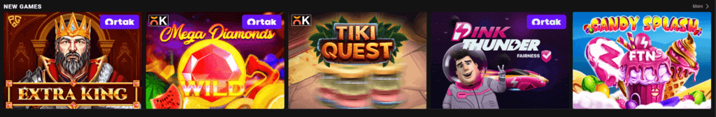 हमारे पसंदीदा BetCG स्लॉट्स