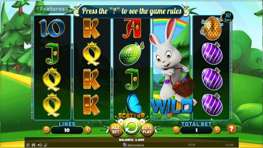 slot wild easter