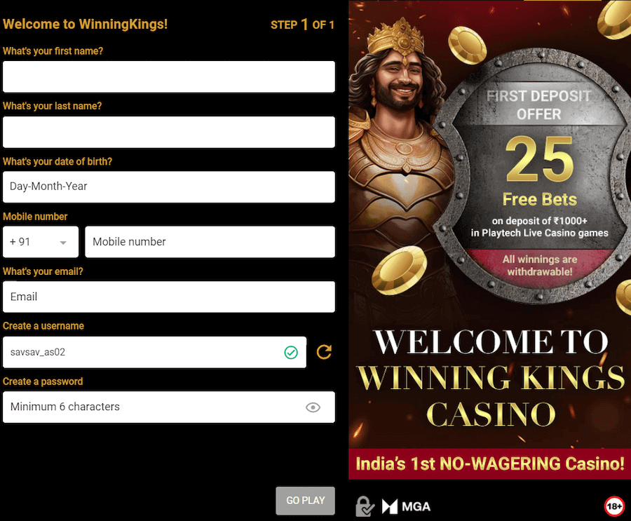 registration winning kings